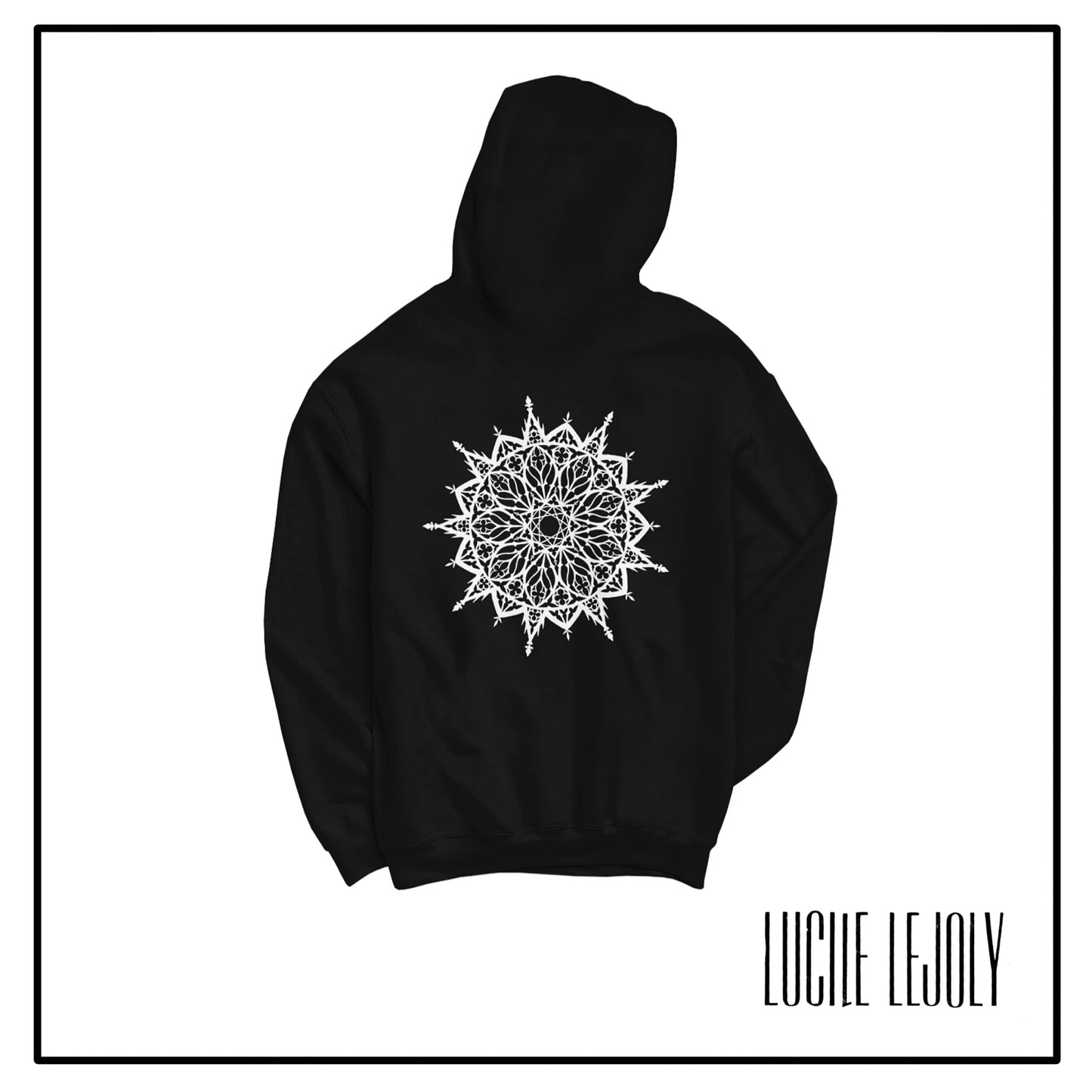 Gothic Rose Window Hoodie