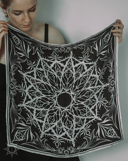 Gothic Silk Scarf